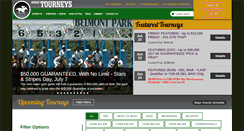 Desktop Screenshot of horsetourneys.com