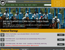 Tablet Screenshot of horsetourneys.com